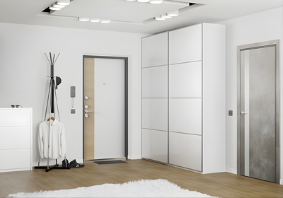 Двухцветная панель входной двери Двухцветная панель входной двери