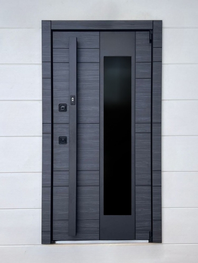 Современная стальная дверь Современная стальная дверь